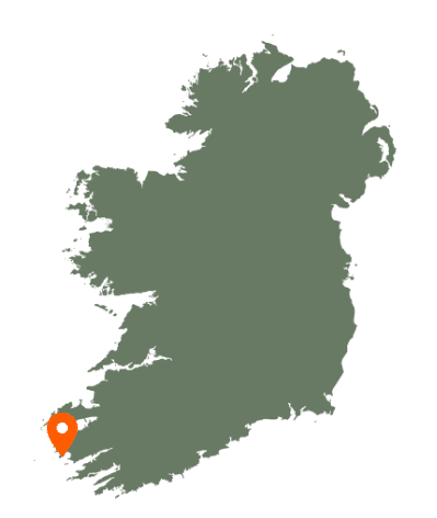 Ballinskelligs Pier Karte