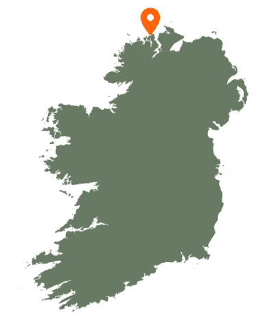 Ballyhiernan Bay Karte