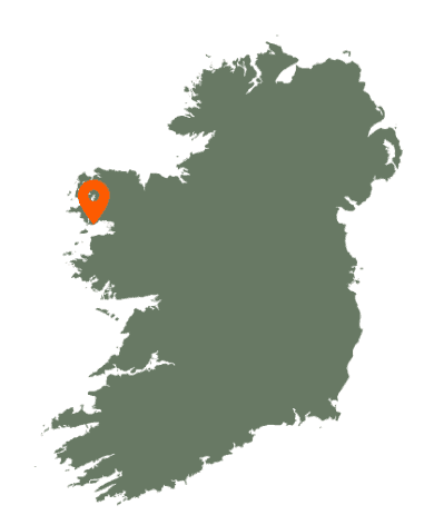 Corraun Peninsula Karte