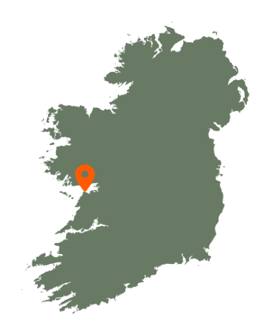 Gleninagh Castle Karte