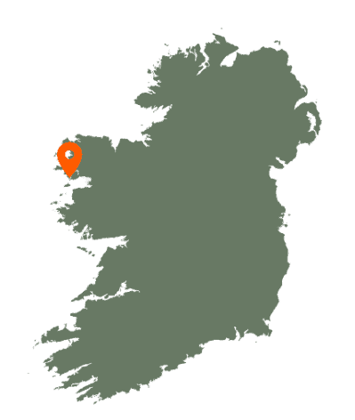 Kildavnet Castle Karte